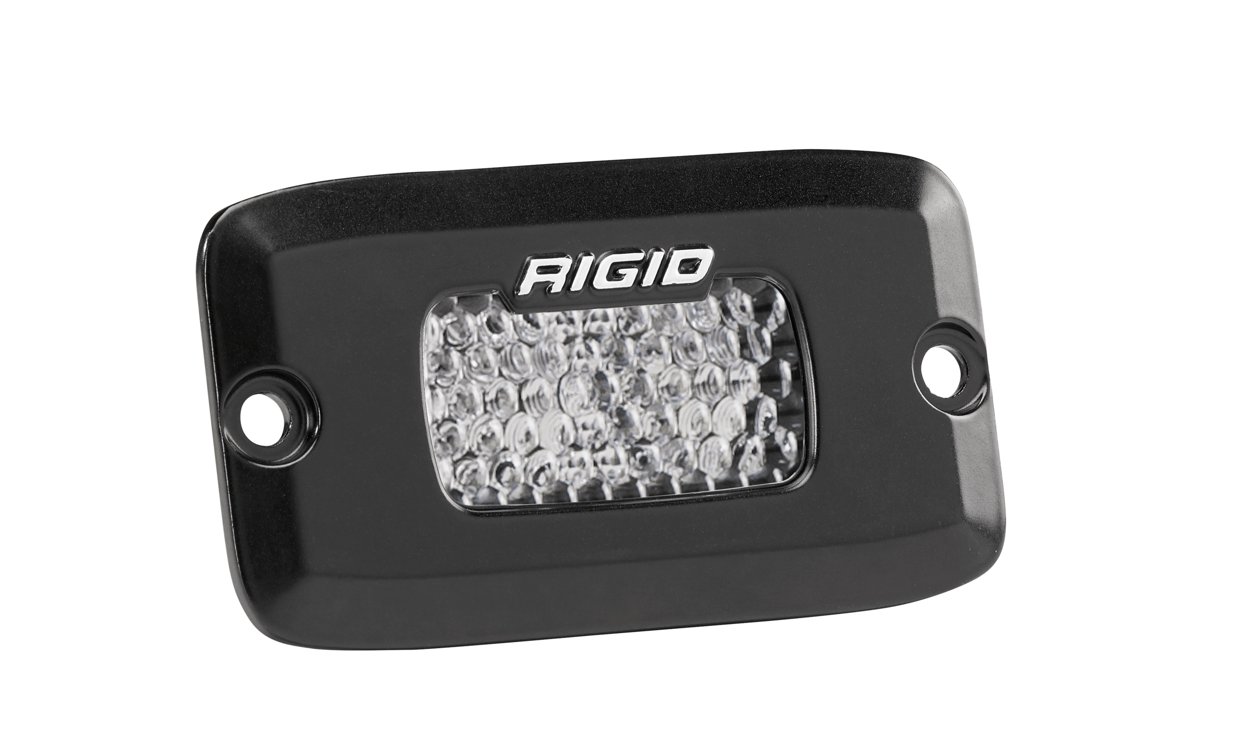 RIGID Industries Rigid Sr-M Series Pro, Flood Diffused, Flush Mount, Black Housing, Single - 922513