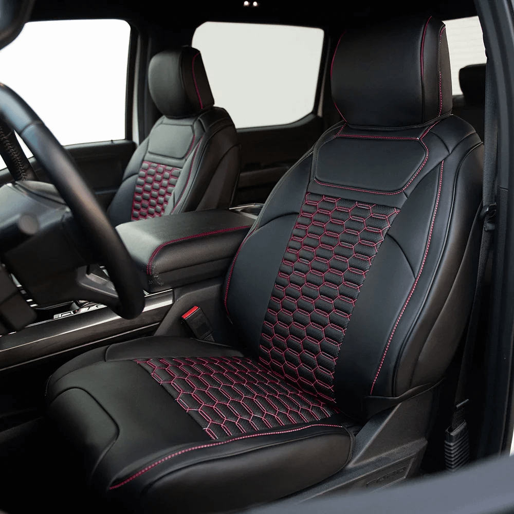 Kustom Interior Custom Premium Artificial Leather Seat Covers (2021+ F-150)