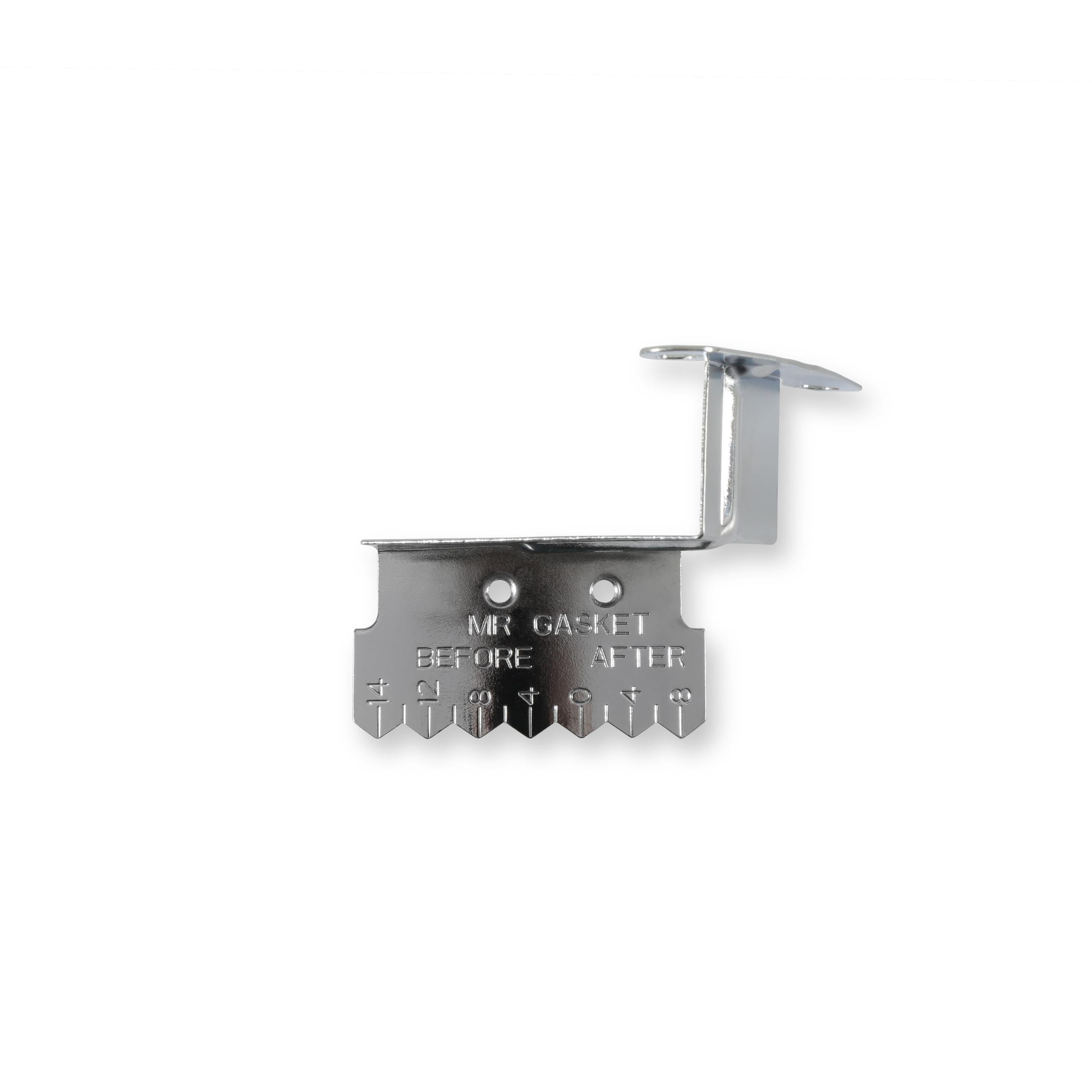 Mr. Gasket Chrome Timing Tab.  - 4593
