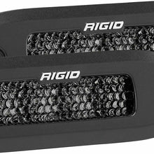 RIGID Industries Rigid Sr-Q Series Pro Midnight Edition, Spot Diffused, Flush Mount, Pair - 925513BLK