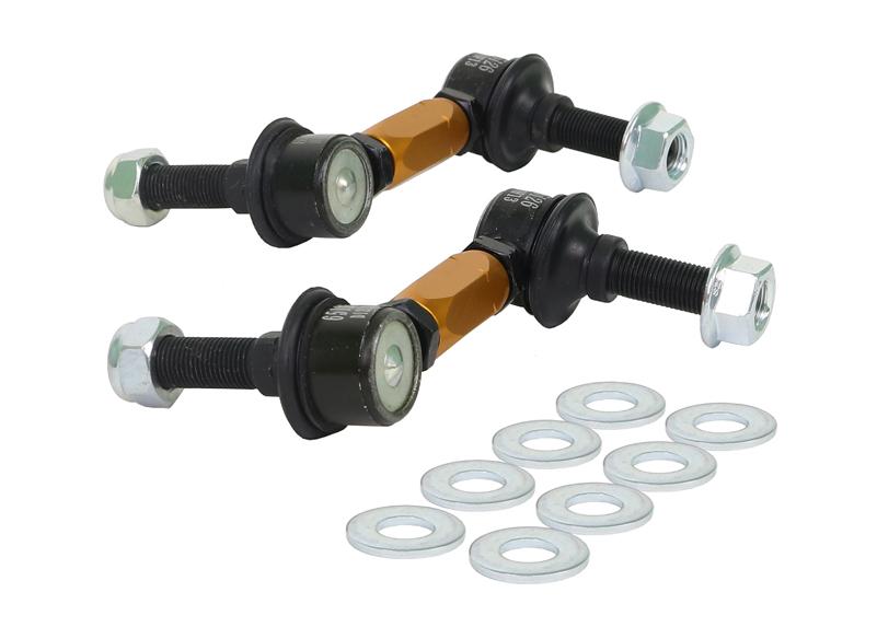 Whiteline Performance Front Sway Bar Link Link Adjustable Extra Heavy Duty 97-13 Chevrolet Corvette Whiteline (1997-2019 Corvette, 350Z, G35) - KLC110