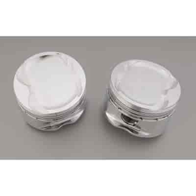Wiseco Honda B18 Piston Set, 81.00 mm Bore, 1.1815 in. Compression Height, 0.8268 in. Pin Diameter, Sport Compact, Set of 4. - K541M81