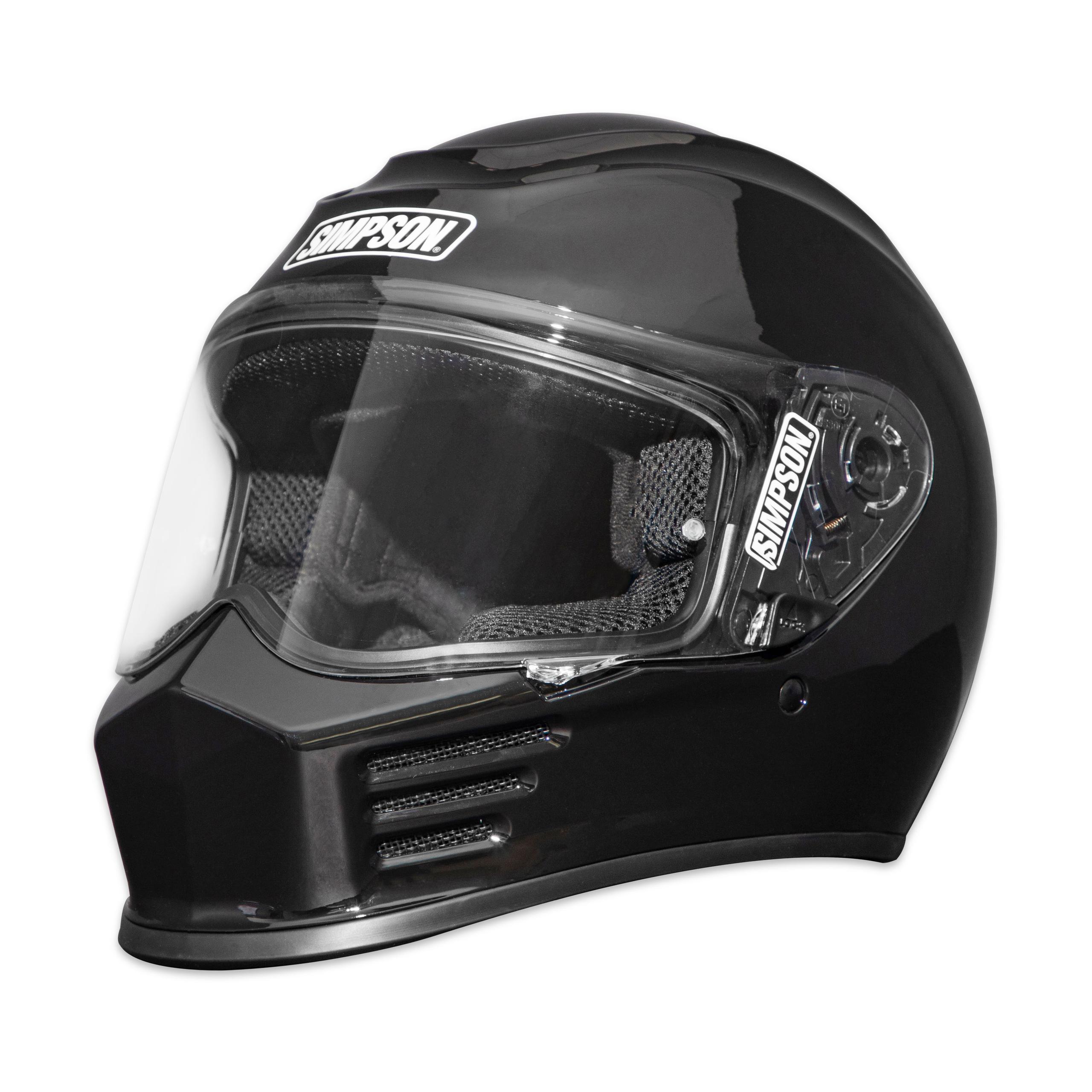 Simpson Racing Simpson Speed Bandit Dot/Ece Xxl Black - SPBXX2