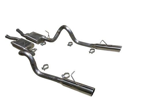 MRT Engineering 92B205 99-04 Mustang GT; Mach 1; Bullitt 304 Stainless ChamberFlow Cat-Back Exhaust