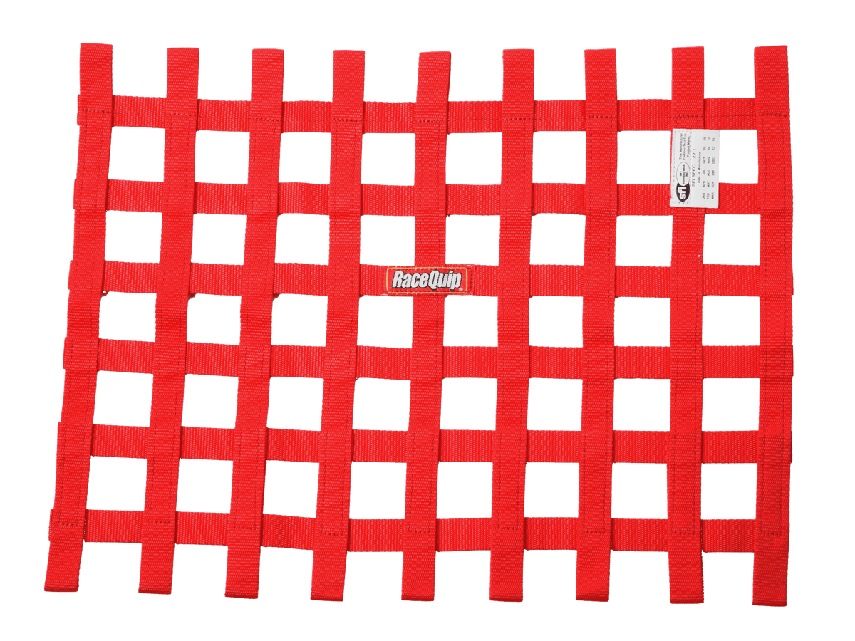 RaceQuip Ribbon Style Race Car Window Net - 725015RQP