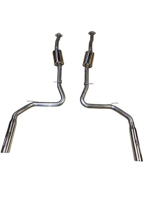 MRT Engineering 92B502 99-04 Mustang Cobra 304 Stainless Interceptor Cat-Back Exhaust