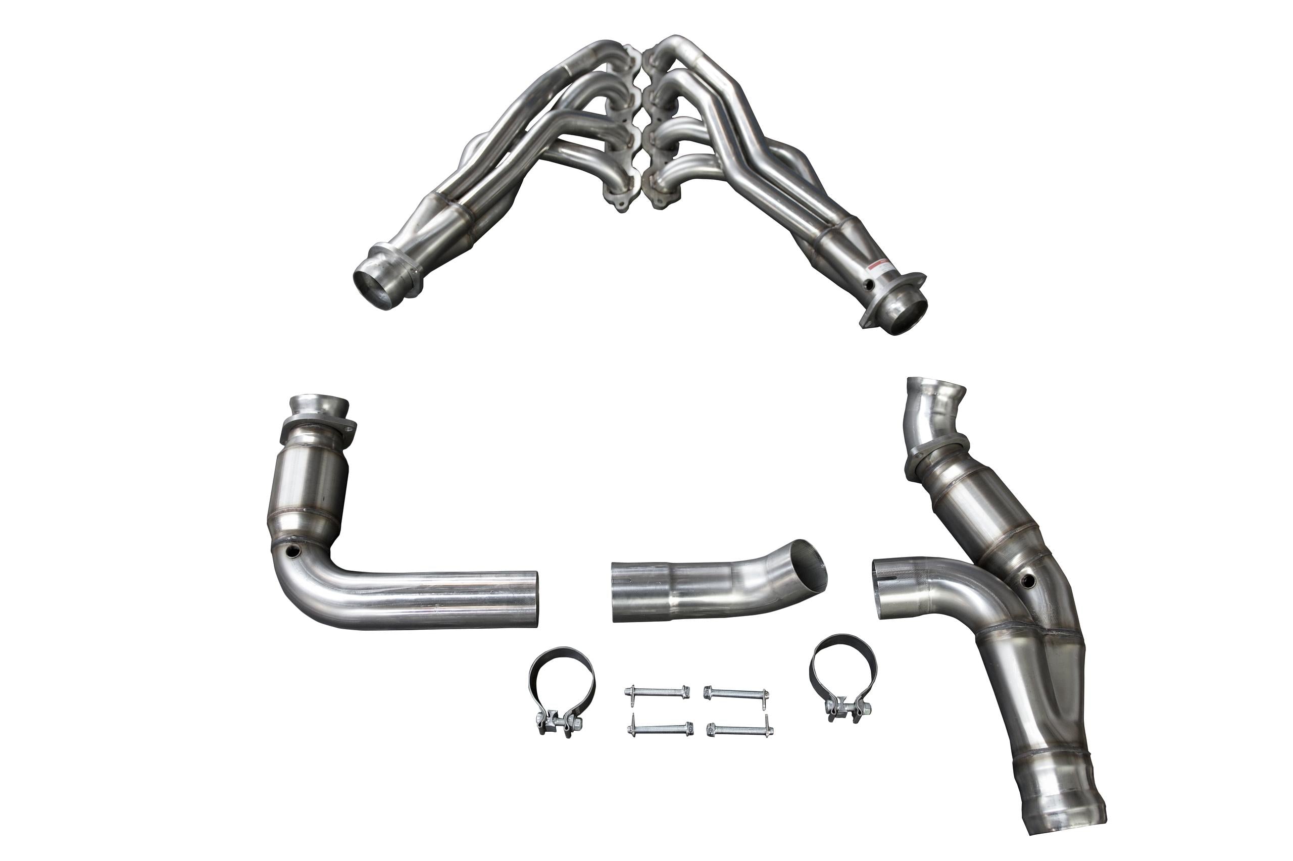 Kooks 1-7/8" Header and Catted Connection Kit. 2019-2023 GM 1500 Series Truck 6.2L. - 2863H420