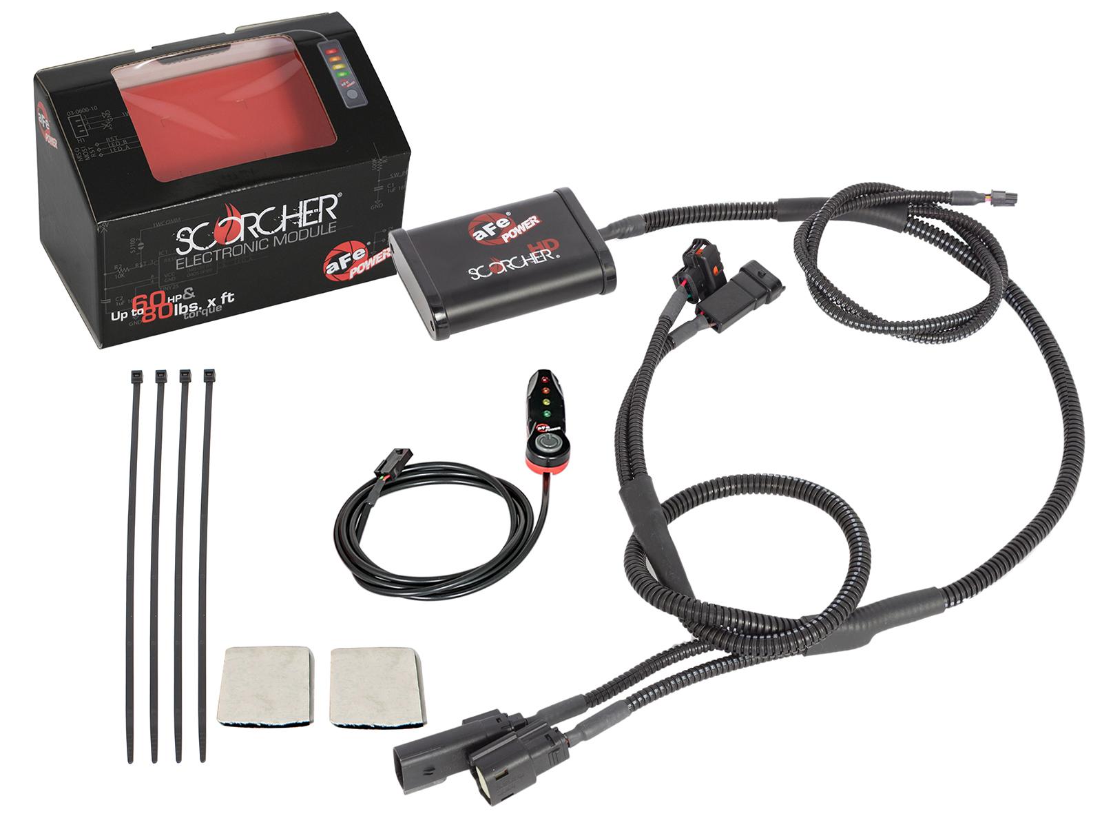 AFE SCORCHER HD Power Module (2011-2014 Silverado 2500 HD, Silverado 3500 HD, Sierra 2500 HD, Sierra 3500 HD) - 77-44007