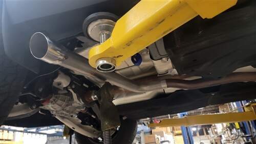 MRT Tremor King of the Hill SideKick Rear Axle Exhaust (2025+ Ford Maverick Lobo) - 92W302-L