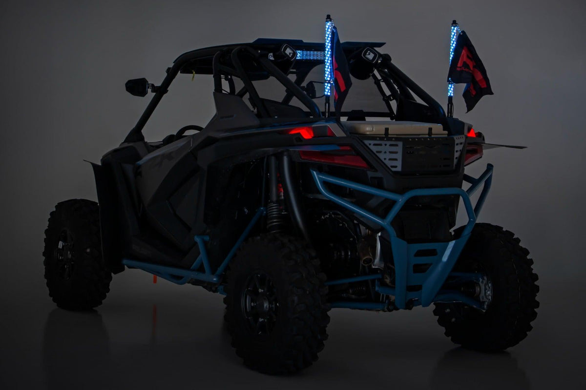 Rough Country Multi-Function UTV LED Whip Lights 2FT Remote Control Rough Country - 93002