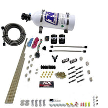 Nitrous Express 8 Cyl Dry Direct Port, 2 Solenoids, With 5Lb Bottle (200-600Hp Jetting) - 93006-05