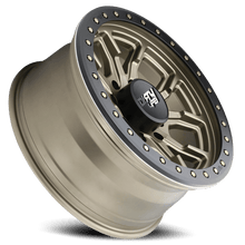 Dirty Life Wheels 9303 DT-1 20x9 / 8x165.1 BP / 0mm Offset / 130.8mm Hub Satin Gold Wheel - Beadlock - 9303-2981MGD