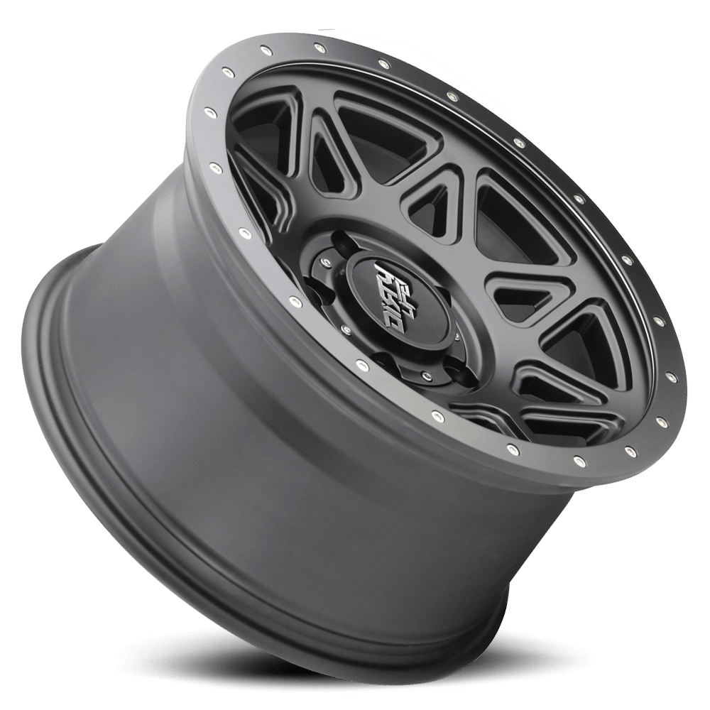 Dirty Life Wheels 9305 Theory 17x9/5x127 BP/-12mm Offset/78.1mm Hub Matte Black Wheel - Beadlock - 9305-7973MB