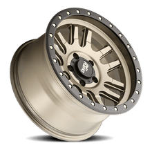 Dirty Life Wheels 9309 Canyon Pro 17x9/5x139.7 BP/0mm Offset/108.1mm Hub Satin Gold Wheel - Beadlock - 9309-7985MGD0