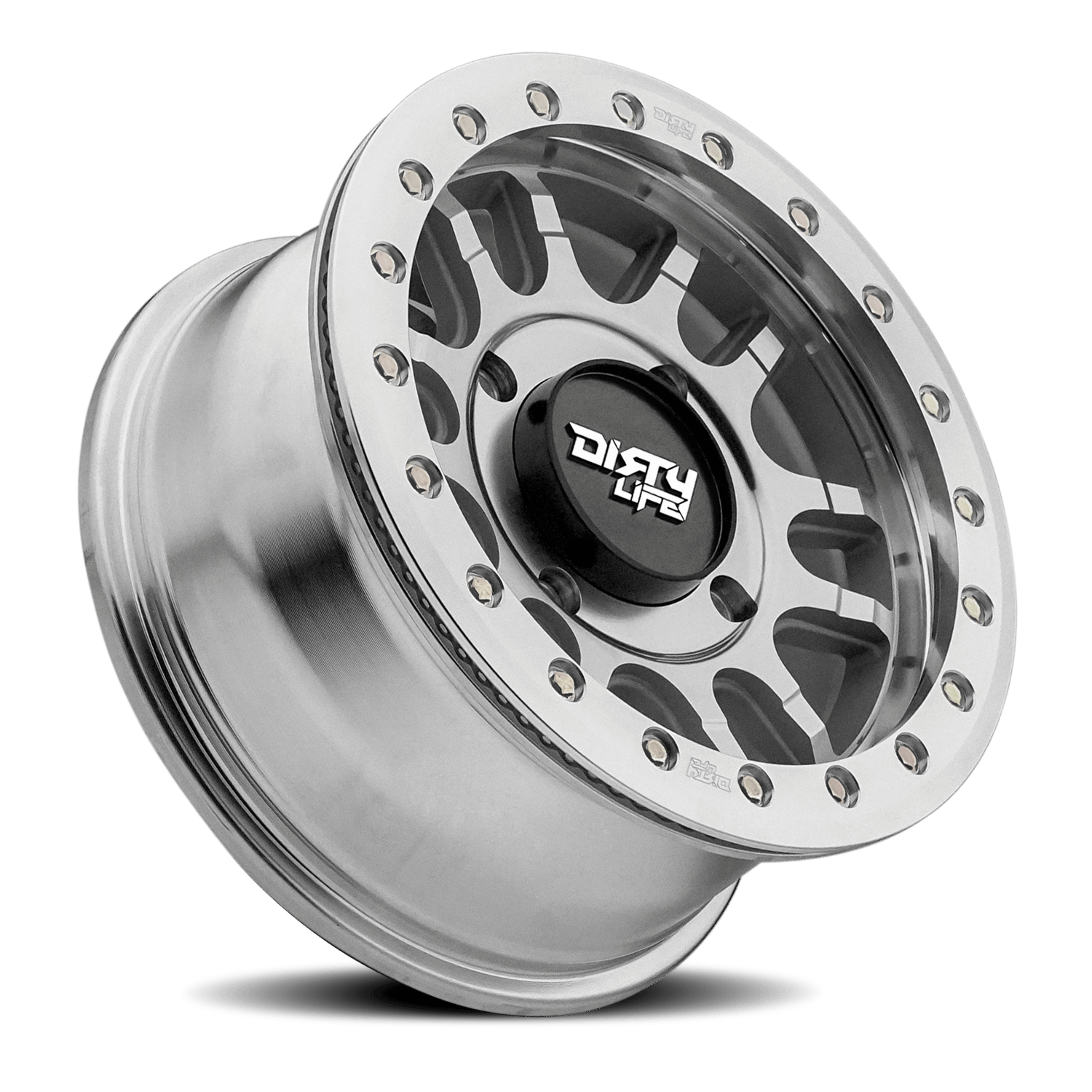 Dirty Life Wheels 9309R Canyon Pro 15x7 4-137 13mm Offset/106.25mm Hub Machined - Beadlock - 9309R-57102M