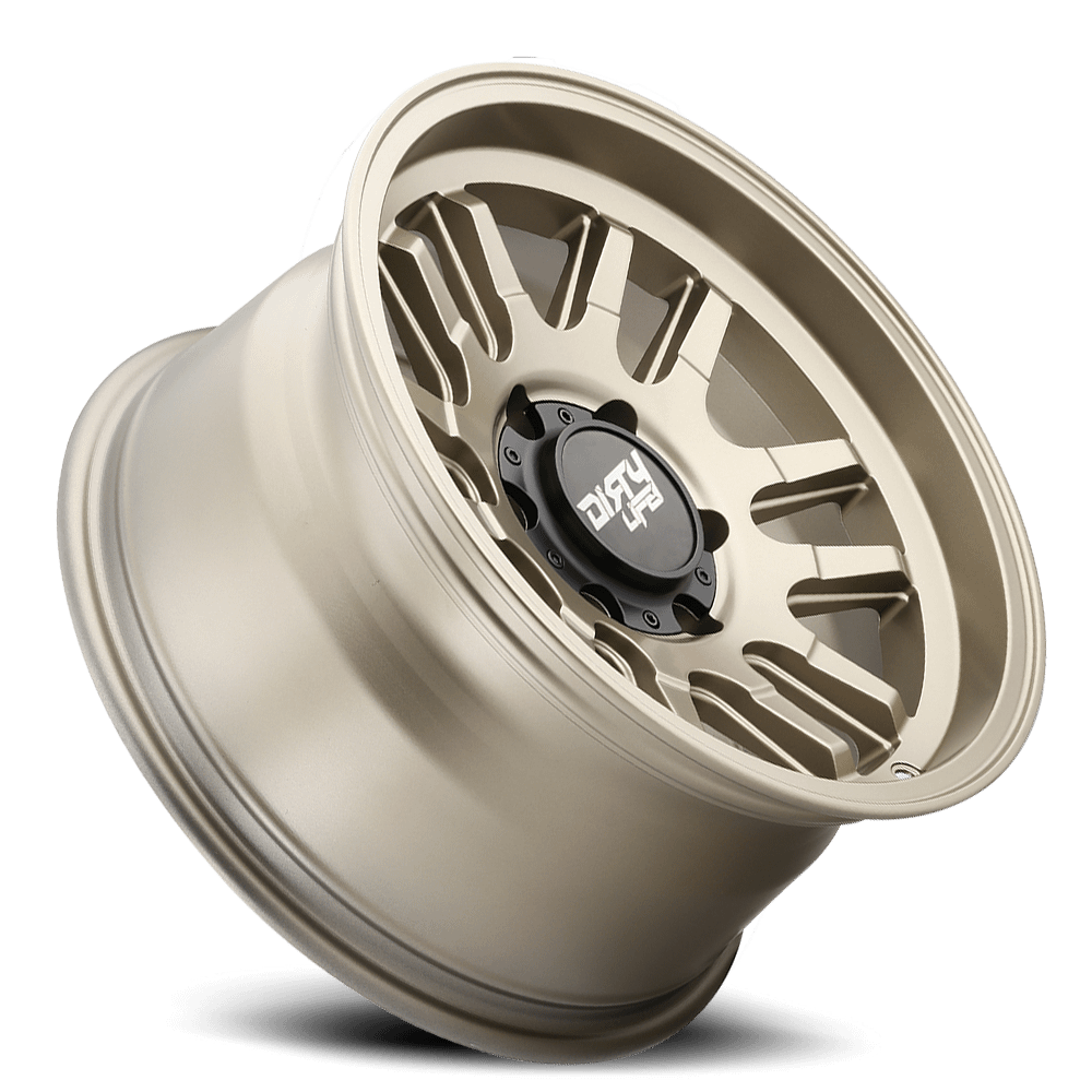 Dirty Life Wheels 9310 Canyon 17x9 / 6x139.7 BP / -12mm Offset / 106mm Hub Satin Gold Wheel - 9310-7983MGD12