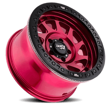 Dirty Life Wheels 9313 Enigma Race 17x9 / 8x170 BP / -12mm Offset / 125.2mm Hub Crimson Candy Red Wheel - 9313-7970R12