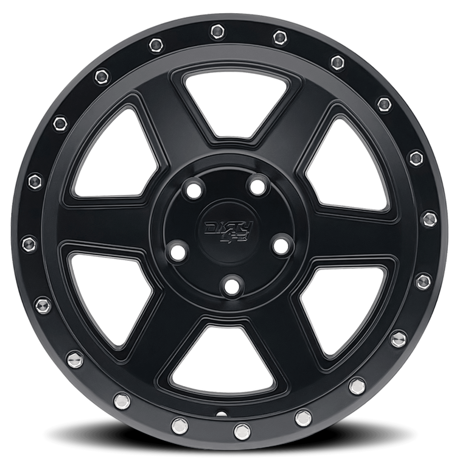 Dirty Life Wheels Compound 9315 Matte Black 20X10 8-180 -25mm 124.1mm - 9315-2178MB