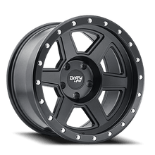 Dirty Life Wheels 9315 Compound 17x9 / 6x139.7 BP / -38mm Offset / 106mm Hub Matte Black Wheel - 9315-7983MB38