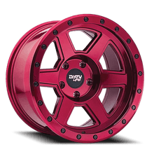 Dirty Life Wheels Compound 9315 Crimson Candy Red 18X9 5-127 -12mm 78.1mm - 9315-8973R12