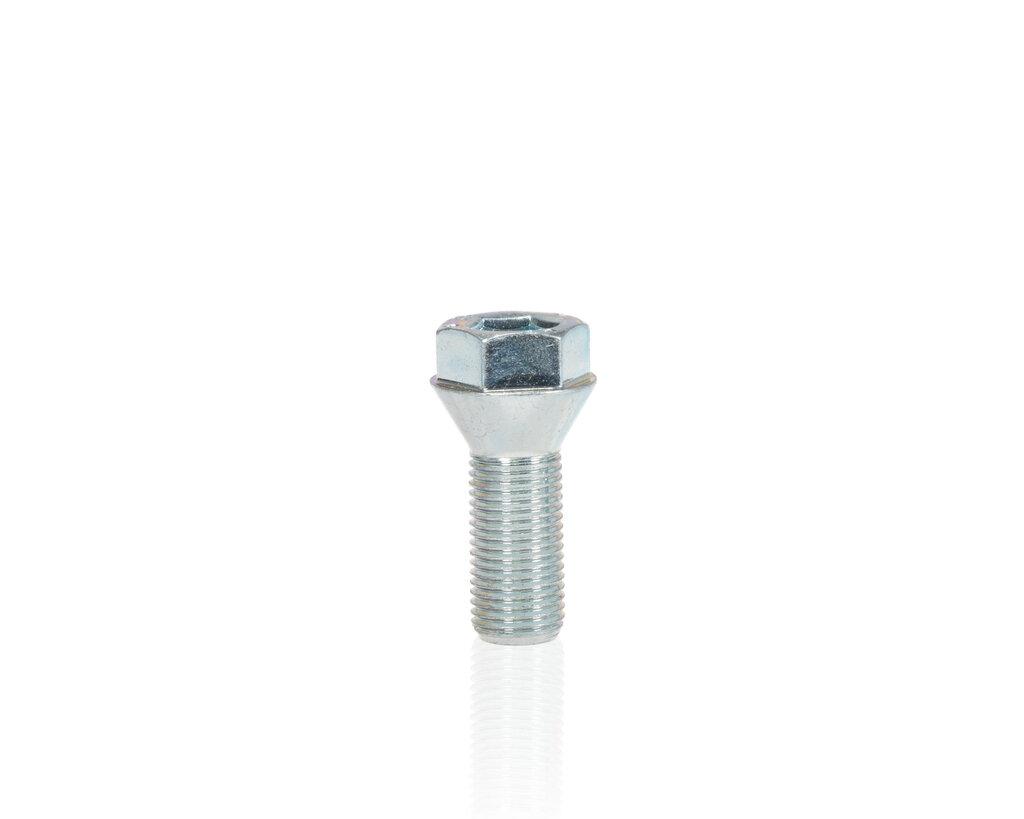 Eibach Wheel Bolt M12 x 1.25 x 27mm x 17mm Hex Taper-Seat - S1-1-12-25-27-17