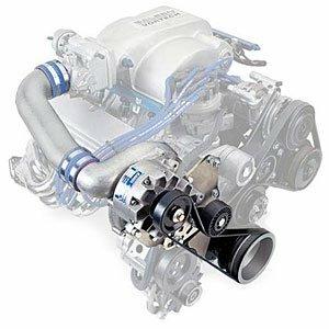 Vortech 4FA218-070T 1986-1993 5.0 Mustang H.O. System w/V-1 H/D Ti & Charge Cooler, Satin Finish