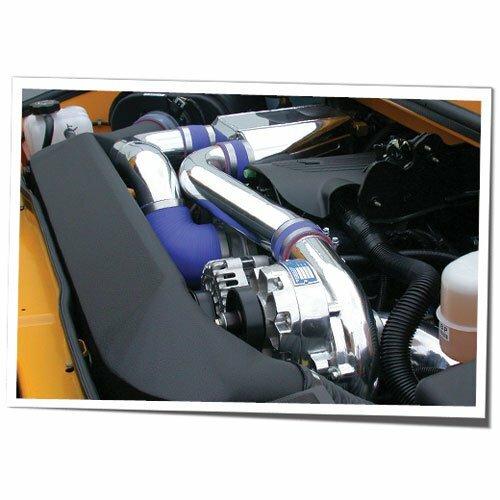 Vortech 4GL218-338L 2008 6.2L Hummer H2 Supercharging System w/V-3 Si & Charge Cooler, Polished Finish