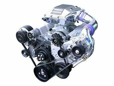 Vortech 4GA218-058 Tuner Kit (No Carb Enclosure), Carbureted Big Block Chevrolet w/V-7 YSi, Polished Finish