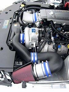 Vortech 4FU218-108L 2010 Ford Mustang 4.6 GT System w/V-3 Si & Charge Cooler, Polished Finish