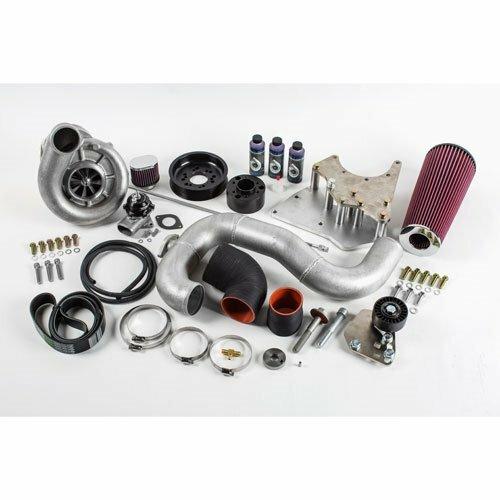 Vortech 4GX218-138L Tuner Kit, EFI, GM LS-Swap, Passenger Side, C5/C6 Corvette FEAD w/V-3 Si, Polished
