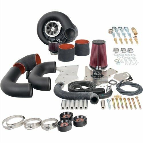 Vortech 4GX218-150L Tuner Kit, EFI, GM LS-Swap, Passenger Side, LS Truck FEAD w/V-3 SCi, Satin Finish