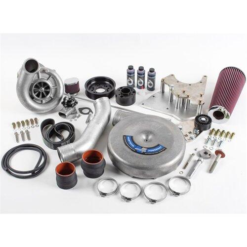 Vortech 4GX218-160L Tuner Kit, Carb, GM LS-Swap, Passenger Side, LS Truck FEAD w/V-3 SCi, Satin Finish