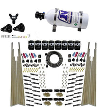 Nitrous Express 8 Cyl Dry Direct Port, Four Stage, 8 Solenoids, With 5Lb Bottle (200-600Hp) - 93306-05