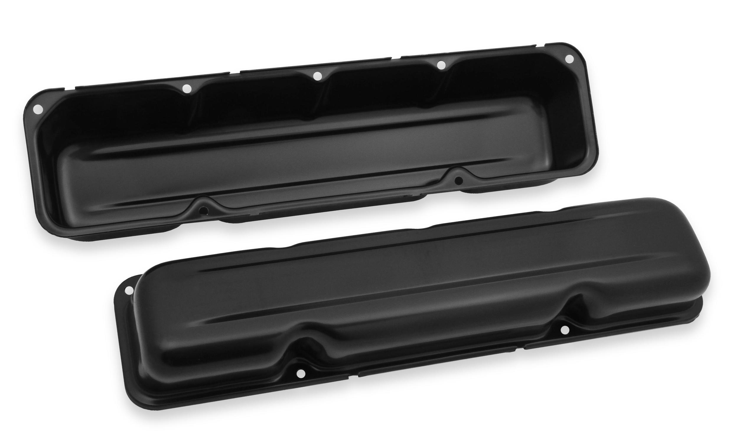 Mr. Gasket Valve Cover - Black.  - 9830BMRG