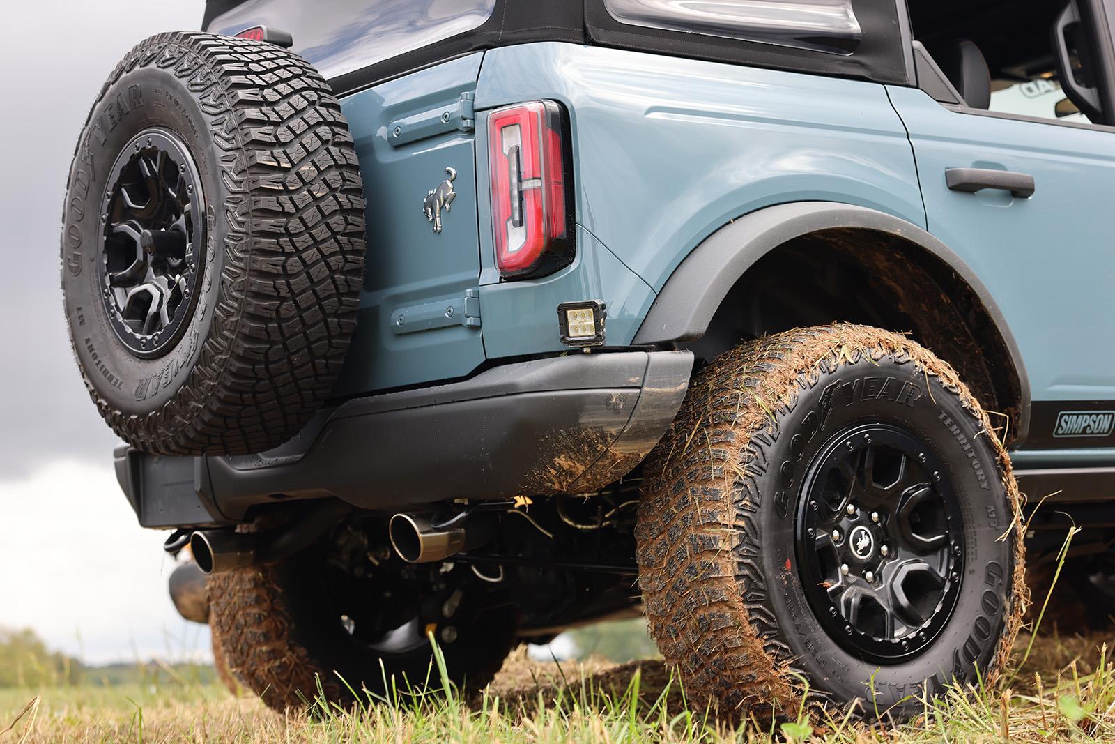 Anvil Rear Bumper LED Light Mount (2021-2025 Bronco) - 628-25AOR