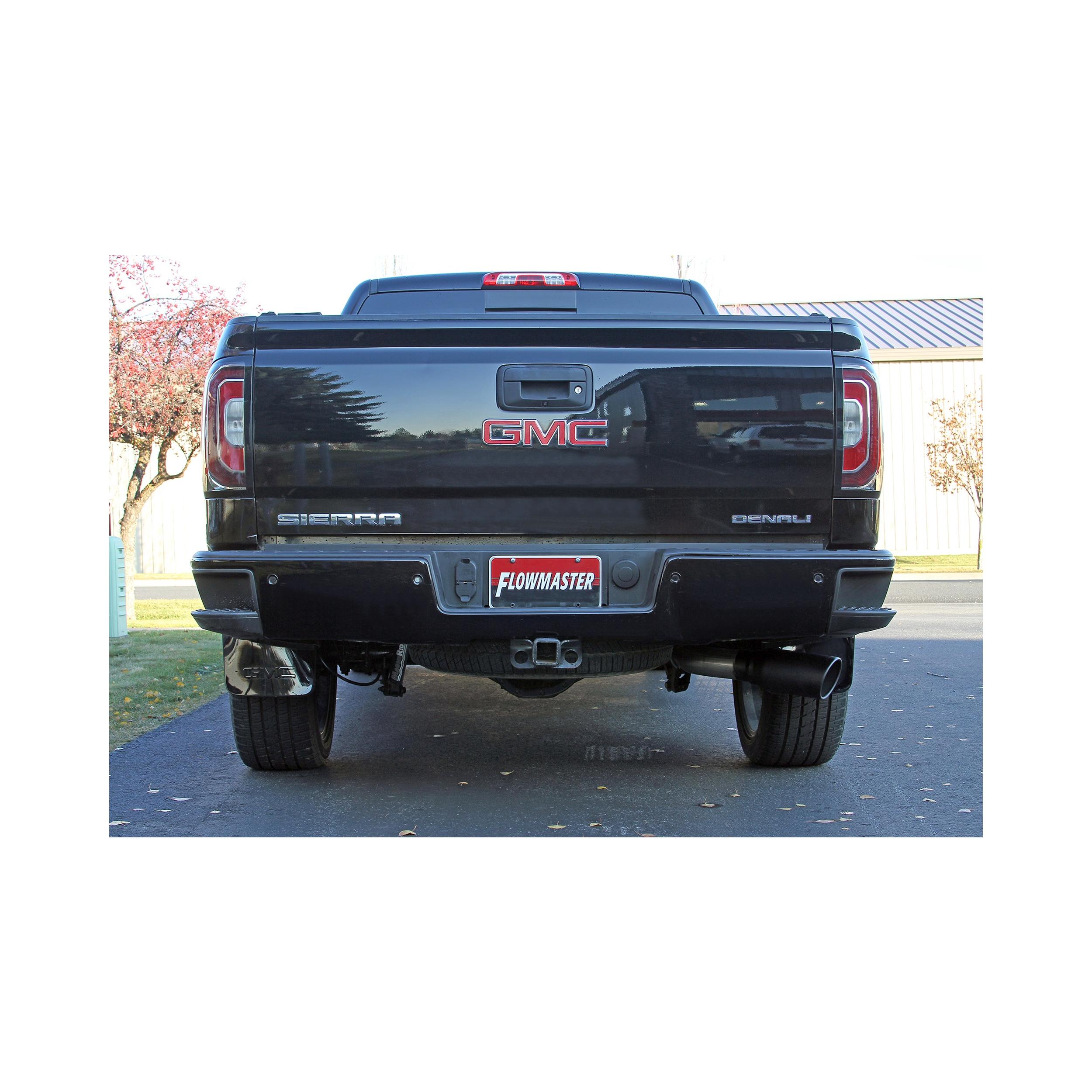 Flowmaster FlowFX Cat-Back Exhaust System (2011-2018 GM Silverado/Sierra 1500 6.2L V8) - 717885