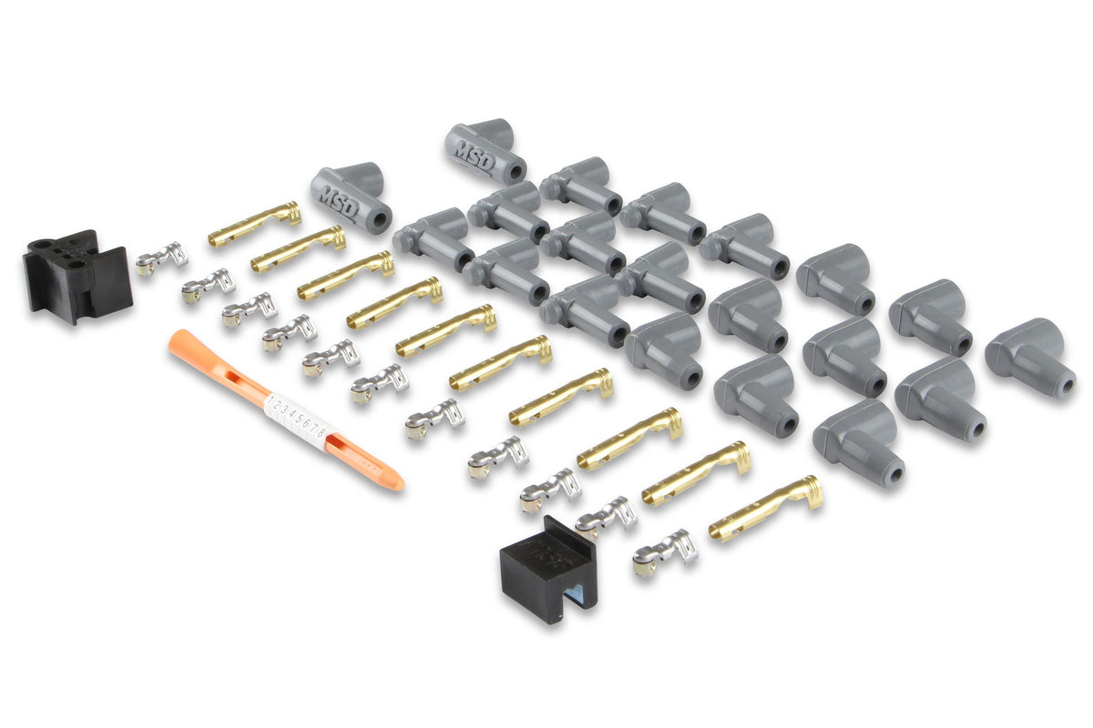 Msd 31239 Wire Set, Super Conductor, 8-Cyl. 90° Plug, Socket/Hei Cap