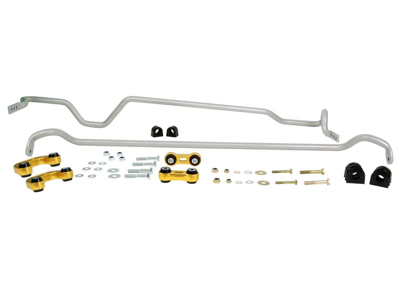 Whiteline Performance Sway Bar Vehicle Kit Suits Turbo Models Only Contains Bsf15, Bsr20Xz And Klc31 Essential Whiteline (1998-2002 Forester) - BSK002