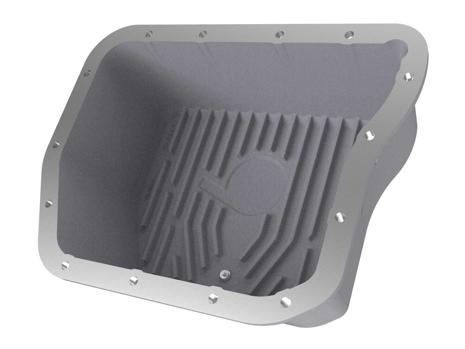 aFe POWER Transmission Pan Raw w/ Machined Fins - 46-70050