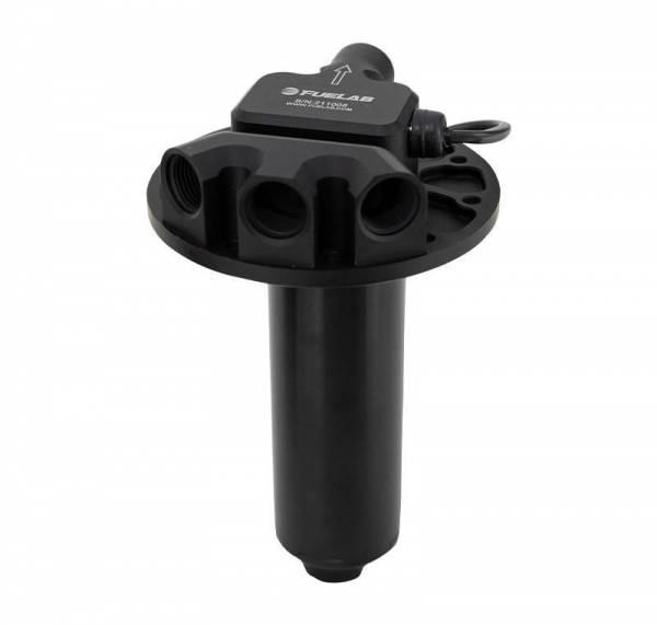 Fuelab H/E Series 1250 HP SAE Plate Mount Brushless Screw Pump 500lph Speed Controllable - 93903