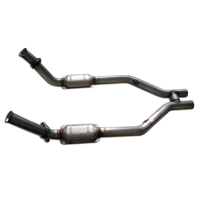 MRT Engineering 07-2010 Shelby GT500 MaxFlow Catted H-Pipe
