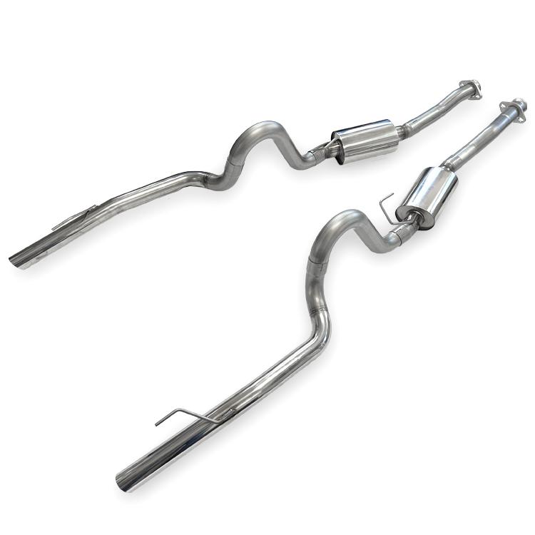 MRT Engineering 1979-93 Mustang V8 MRT Interceptor Cat-Back - 93D206