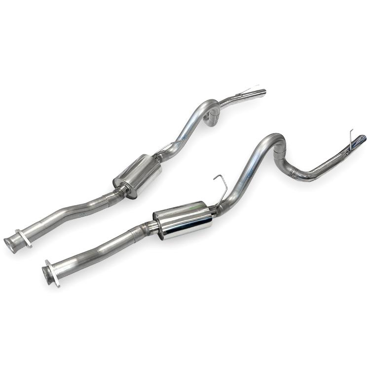 MRT Engineering 1979-93 Mustang V8 MRT Interceptor Cat-Back - 93D206