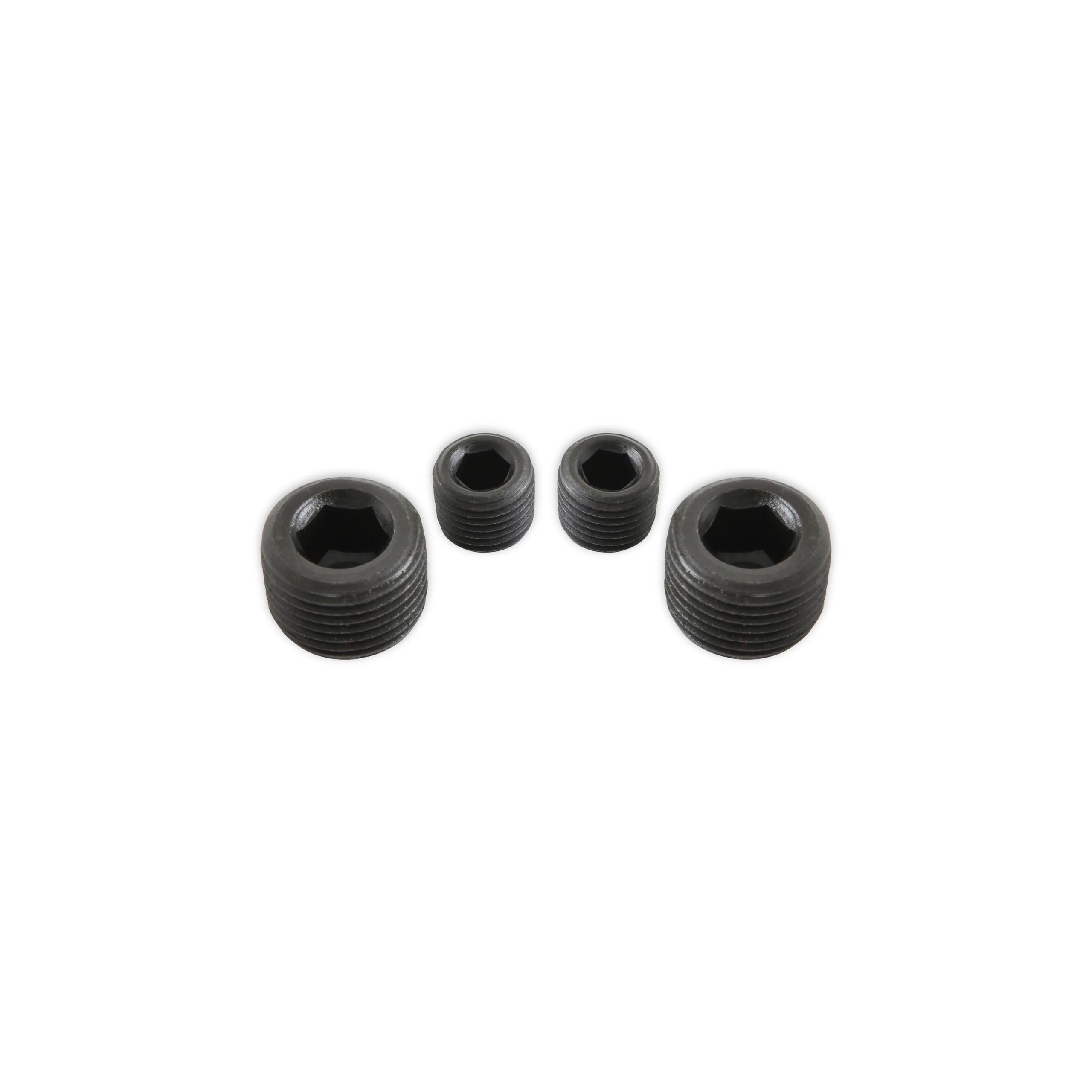 Holley HARDWARE KIT, COYOTE HI-RAM & ULTRA LO-RAM PLENUM, BLACK - 300-927BK