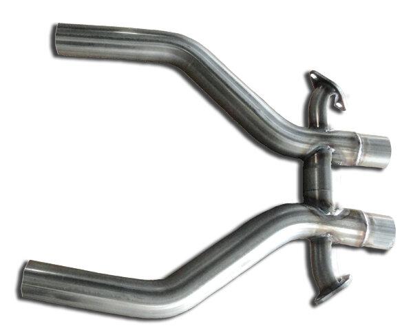 MRT Engineering 2011-2014 Mustang 5.0L After-Cat H-Pipe (with Boss 302 side pipes)