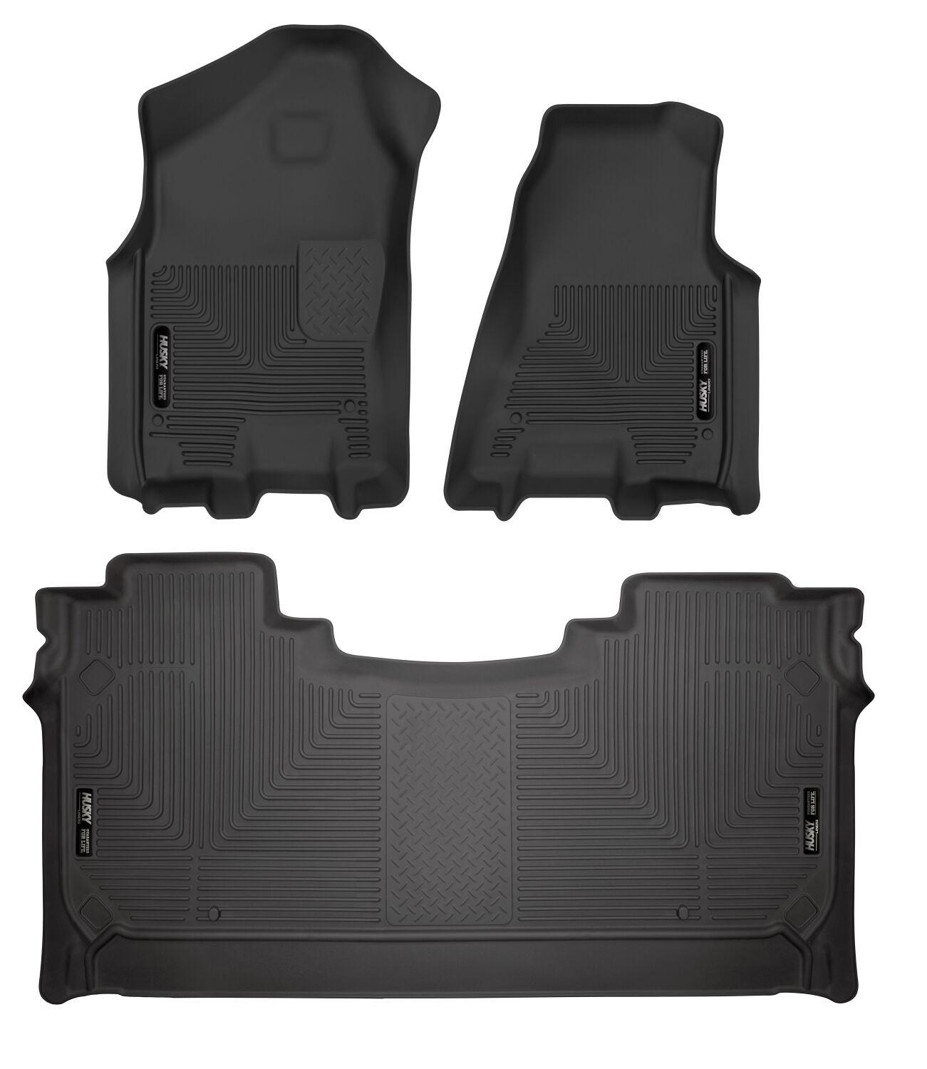 Husky Liners Front & 2Nd Seat Floor Liners (2019-2021 1500) - 94001