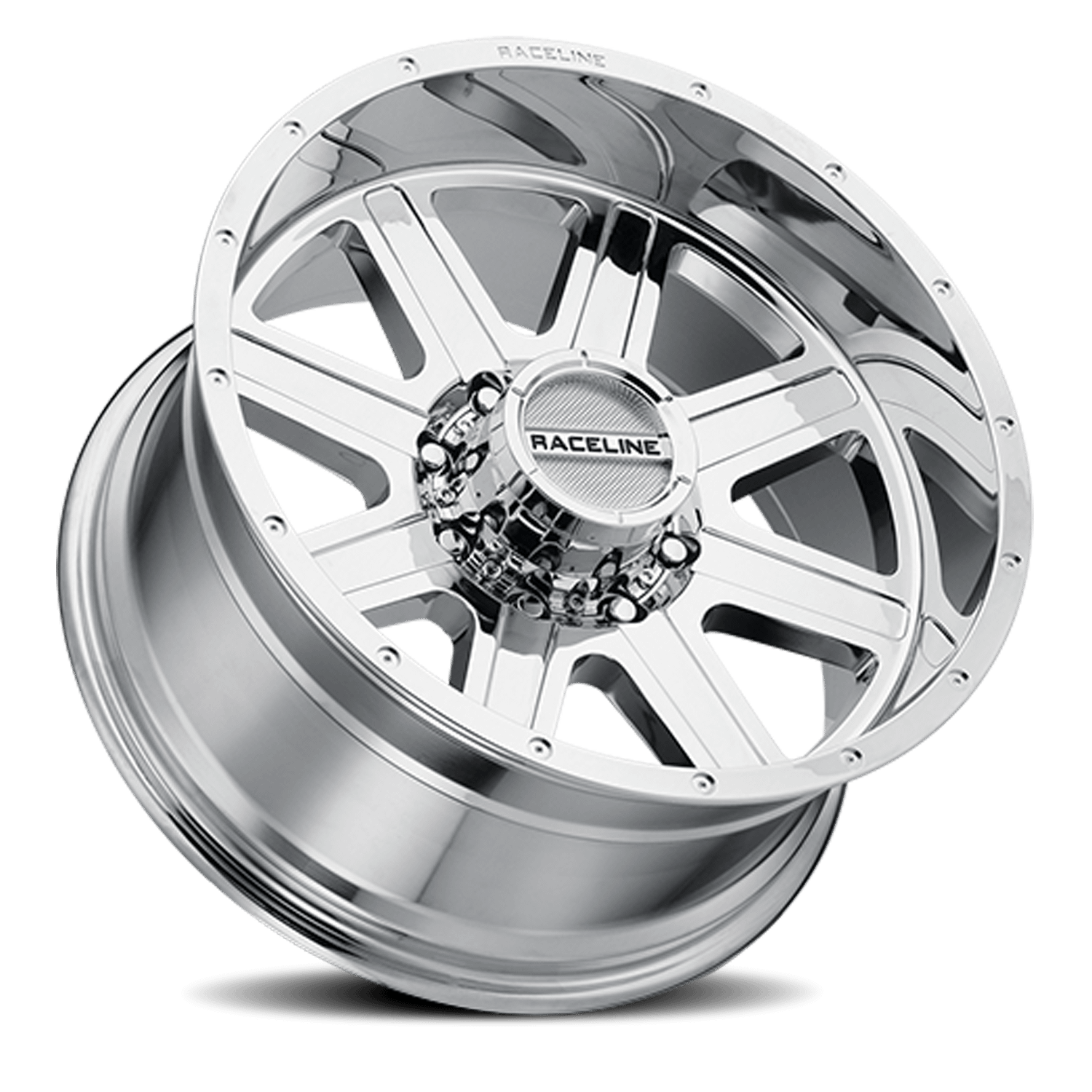 Raceline Wheels Aluminum Wheels 17x9 Hostage 940C Chrome 0 Offset 6 on 135 Bolt Pattern 87.1 Bore Raceline - 940C-79065-00
