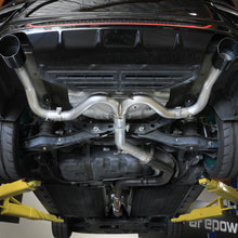 AFE Takeda 3 IN to 2-1/2 IN 304 Stainless Steel Axle-Back Exhaust w/ Black Tip (2020-2021 Forte GT) - 49-37037-B