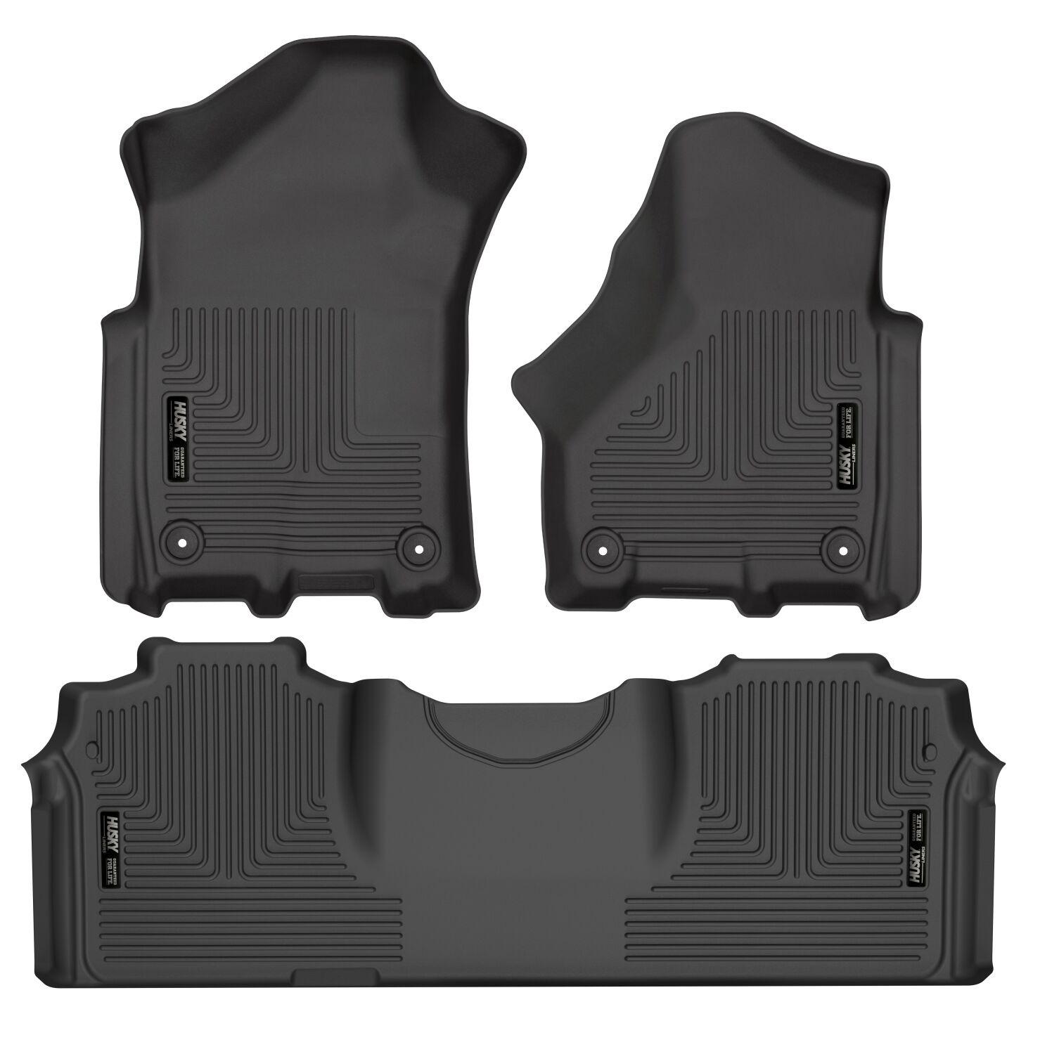 Husky Liners Front & 2Nd Seat Floor Liners (2019-2021 2500, 3500) - 94131