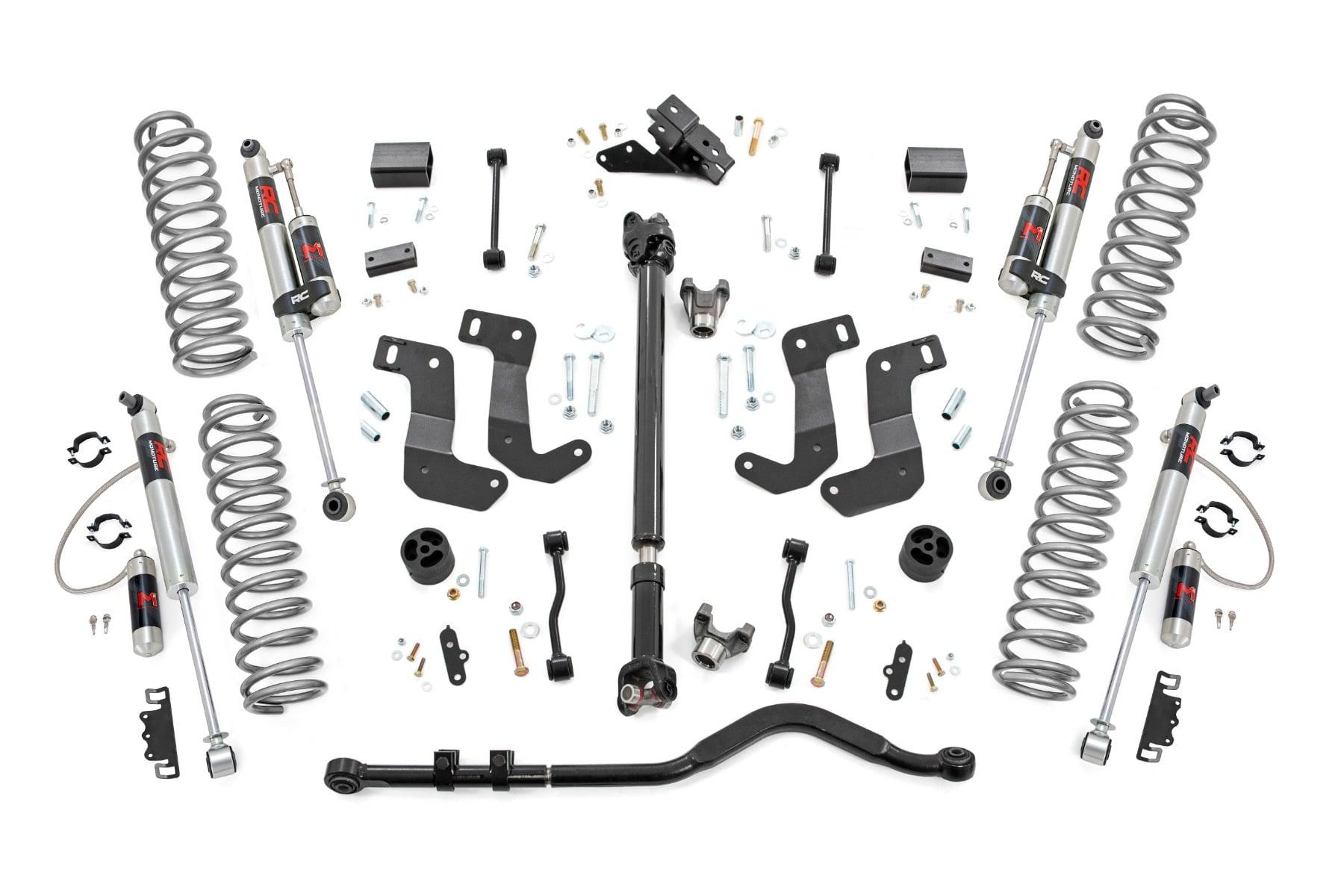 Rough Country 3.5 Inch Lift Kit C/A Drop Front D/S M1R Jeep Wrangler JL 4WD (24-26) (2024-2026 Wrangler) - 94144